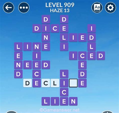 wordscapes level 909